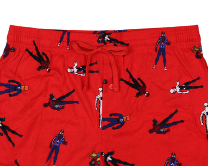 Marvel Spider-Man Men's Miles Morales Game Inspired AOP Character Pants