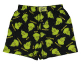 Dr. Seuss The Grinch Men's Naughty Nice Grinch Face AOP Boxers