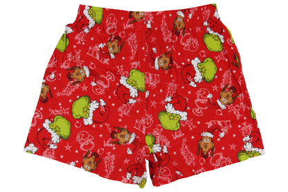 Dr. Seuss The Grinch Men's Max Grinch Cindy Lou Who AOP Boxers