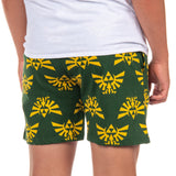Nintendo The Legend of Zelda Pajamas Men's Royal Hyrule Crest PJ Lounge Shorts