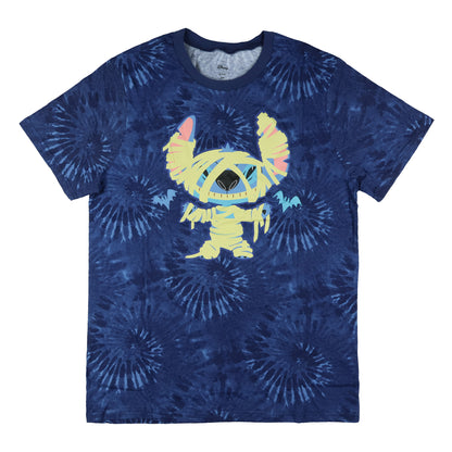 Disney Lilo and Stitch T-Shirt Men's Stitch Mummy Tie-Dye Shirt