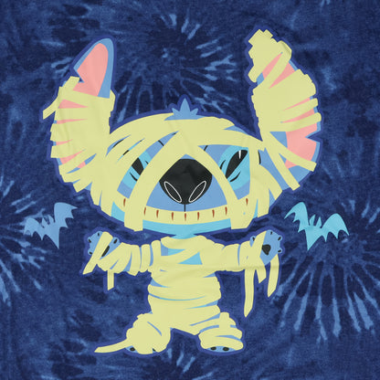 Disney Lilo and Stitch T-Shirt Men's Stitch Mummy Tie-Dye Shirt
