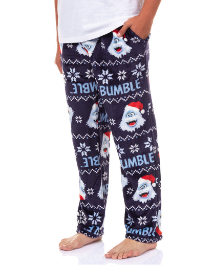 Bumble Abominable Snowman Pajama Pants Men's Rudolph Christmas Sleepwear