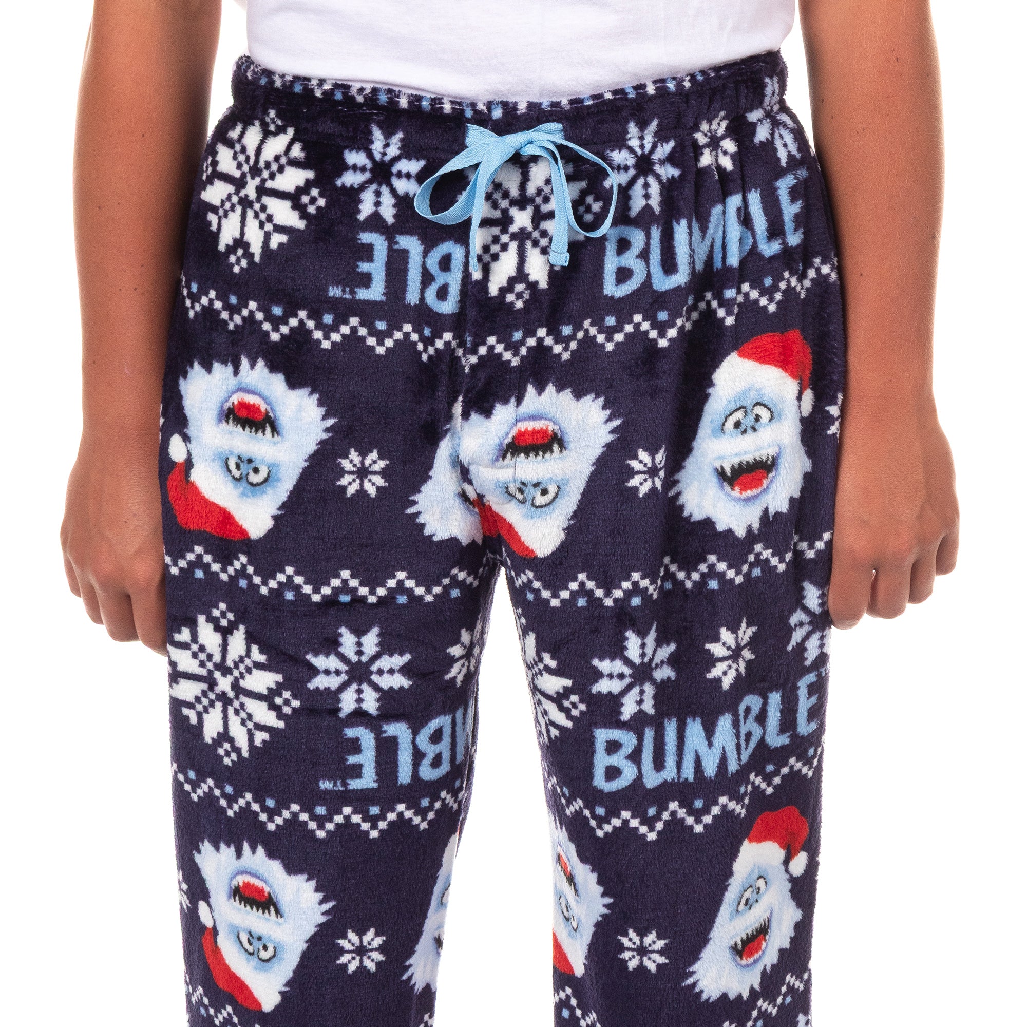 Bumble Abominable Snowman Pajama Pants Men's Rudolph Christmas Sleepwear