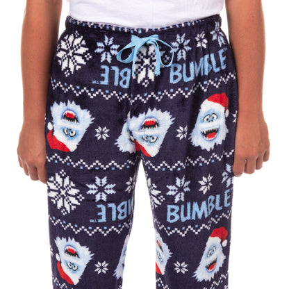 Bumble Abominable Snowman Pajama Pants Men's Rudolph Christmas Sleepwear