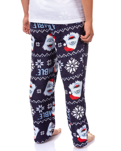Bumble Abominable Snowman Pajama Pants Men's Rudolph Christmas Sleepwear