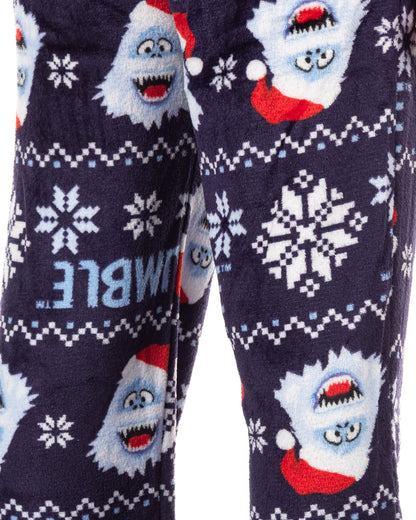 Bumble Abominable Snowman Pajama Pants Men's Rudolph Christmas Sleepwear