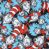 Dr. Seuss Pjs Mens Cat In The Hat Thing One Thing Two Lounge Pajama Pants