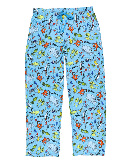 Dr. Seuss Pajamas Womens Cat in The Hat Grinch Horton Character PJ Pants