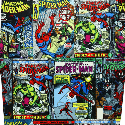Marvel Comics Spider-Man Pajama Pants Men's Comic Cover Sleepwear