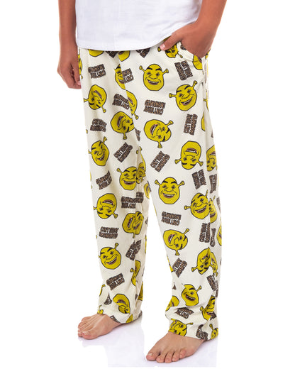 Shrek Pajamas Men's Can't Today I'm Swamped Lounge Pajama Pants