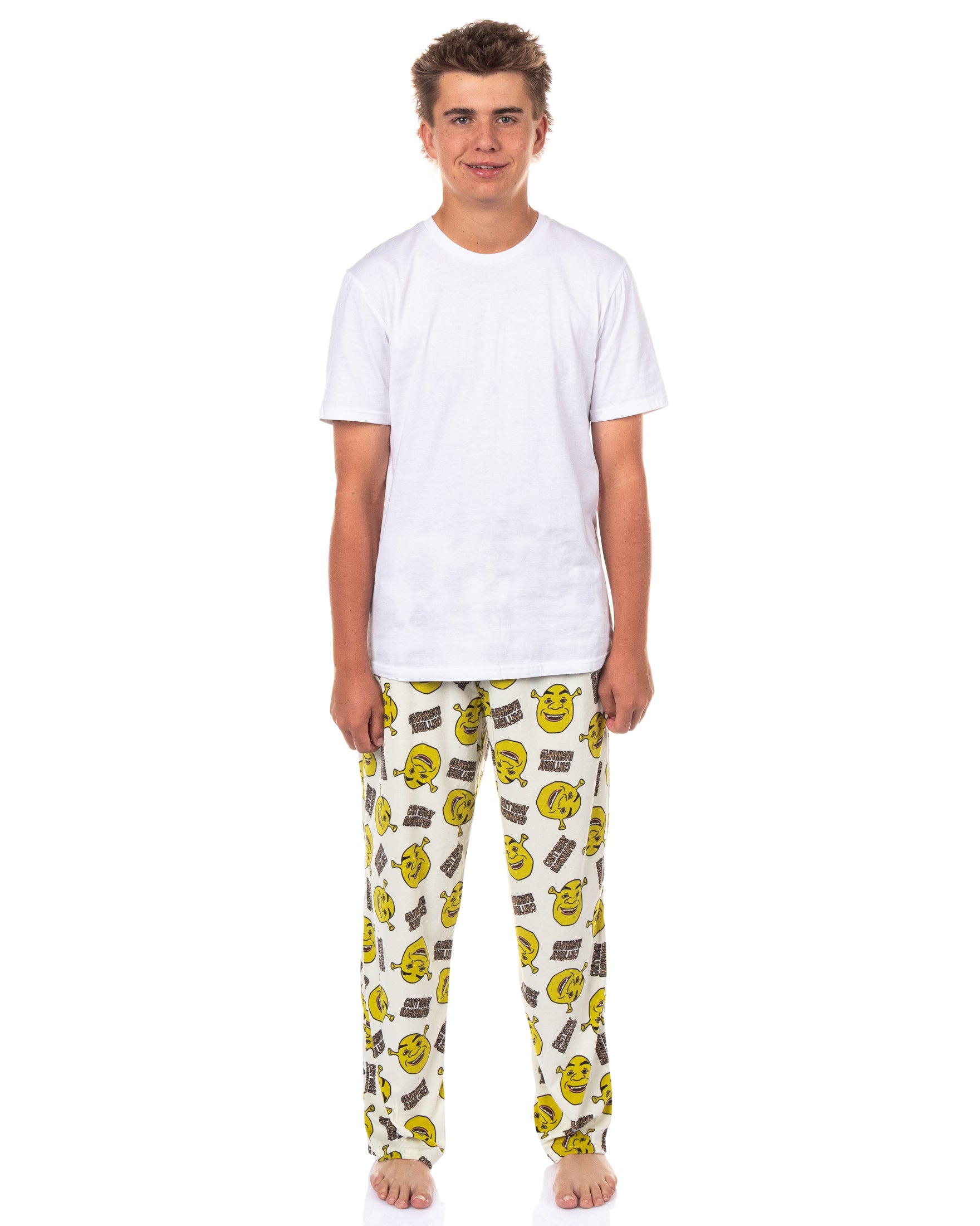Shrek Pajamas Men's Can't Today I'm Swamped Lounge Pajama Pants