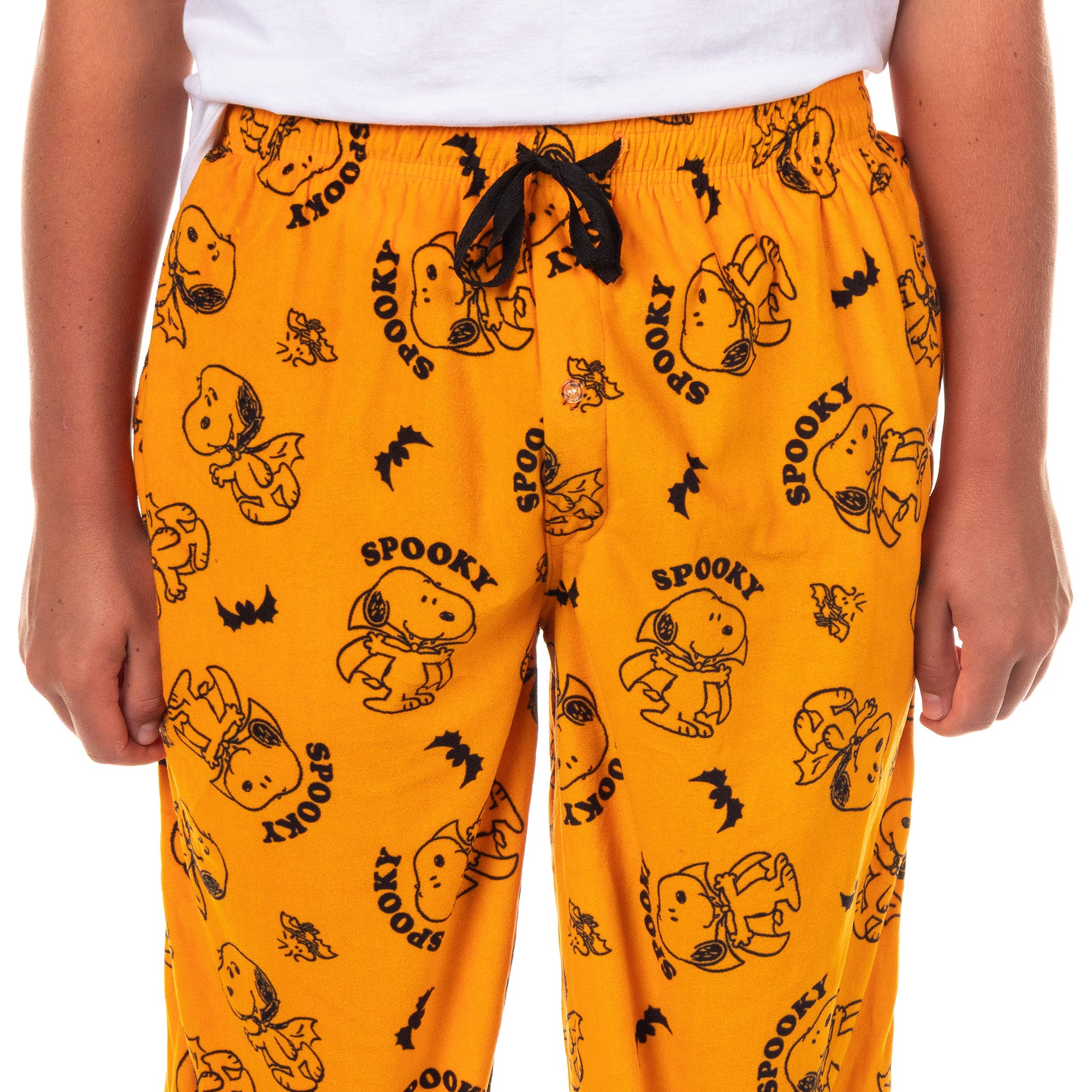 Peanuts Pajama Pants Men's Vampire Snoopy Halloween Sleep Bottoms