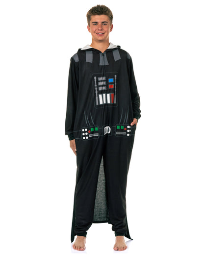 Disney Star Wars Union Suit Men's Darth Vader One Piece Pajama