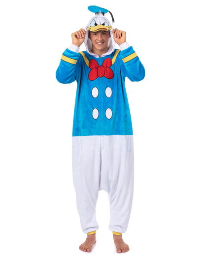 Disney Donald Duck Union Suit Adult Kigurumi Costume Pajama