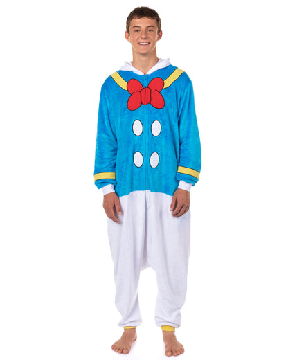 Disney Donald Duck Union Suit Adult Kigurumi Costume Pajama