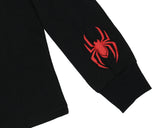 Marvel Spider-Man Big Boy's Miles Morales Web Slinging Long Sleeve T-Shirt