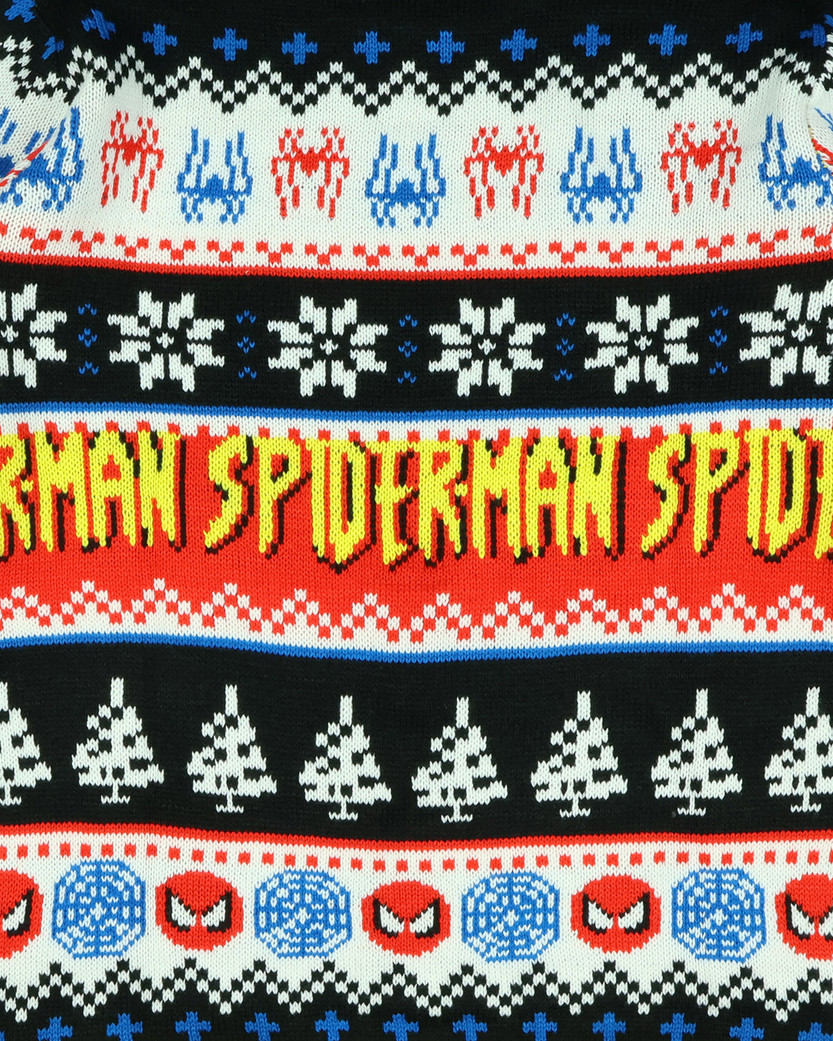 Marvel Men's Spider-Man Spidey Jump Adult Ugly Christmas Pullover Sweater