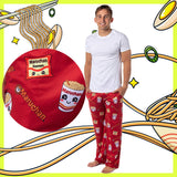 Maruchan Men's Ramen Noodles Soup Ramen Makes Me Happy Lounge Pajama Pants
