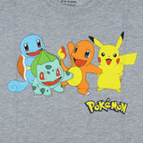Pokemon Muscle Tee Men's Character Group Tank Top Sleeveless T-Shirt