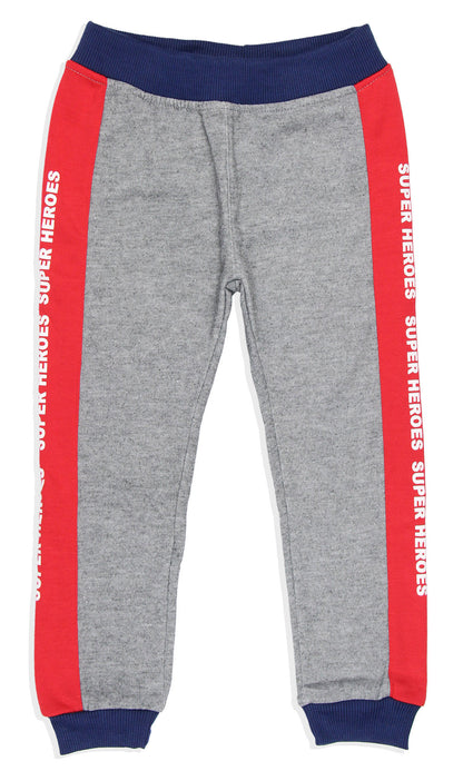 Marvel Boys' Avengers Superhero Icons Pullover and Sweat Pants 2 Piece Set Outfit (2T)