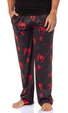 Marvel Comics Men's Superhero Character Sleep Adult Lounge Pajama Pants