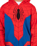 Marvel Spider-Man Hoodie Men's Cosplay Costume Zip Up Hooded Sweatshirt
