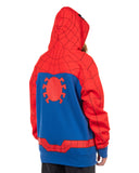 Marvel Spider-Man Hoodie Men's Cosplay Costume Zip Up Hooded Sweatshirt