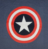 Marvel Mens' Avengers Captain America Shield Big and Tall T-Shirt