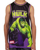 Marvel The Incredible Hulk Basketball Jersey Men's Unleash The Fury Tank Top