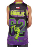 Marvel The Incredible Hulk Basketball Jersey Men's Unleash The Fury Tank Top