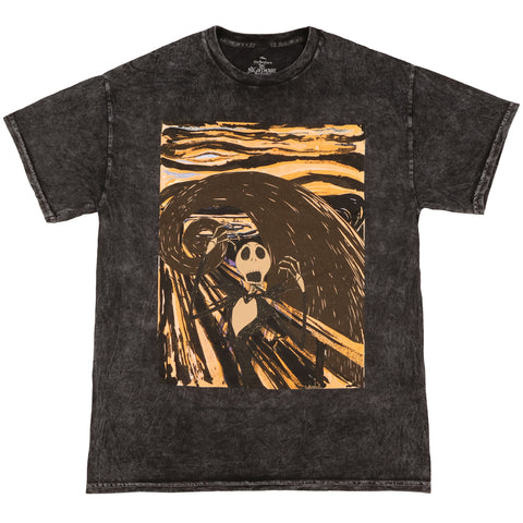 Disney The Nightmare Before Christmas Men's The Scream Graphic T-Shirt