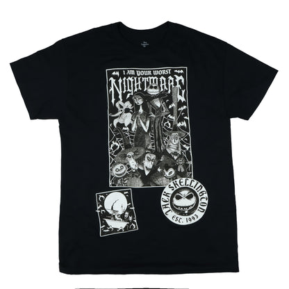The Nightmare Before Christmas NBC Shirt Mens Worst Nightmare Graphic Tee
