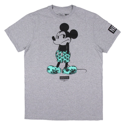 Neff Disney Men's Mickey Mouse Tropical Filled Character Design T-Shirt Adult