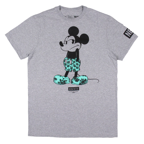 Neff Disney Men's Mickey Mouse Tropical Filled Character Design T-Shirt