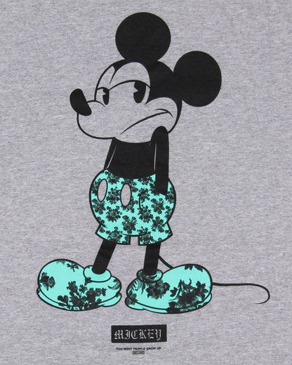 Neff Disney Men's Mickey Mouse Tropical Filled Character Design T-Shirt Adult