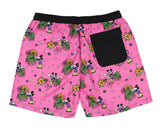 Neff Disney Men's Mickey Mouse Hot Tub Board Shorts for Swimming