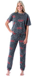 Stranger Things Women's Shirt And Jogger Pants Matching 2 Piece Lounge Set