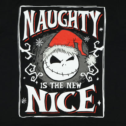 The Nightmare Before Christmas T-Shirt Men's Naughty Is The New Nice Tee