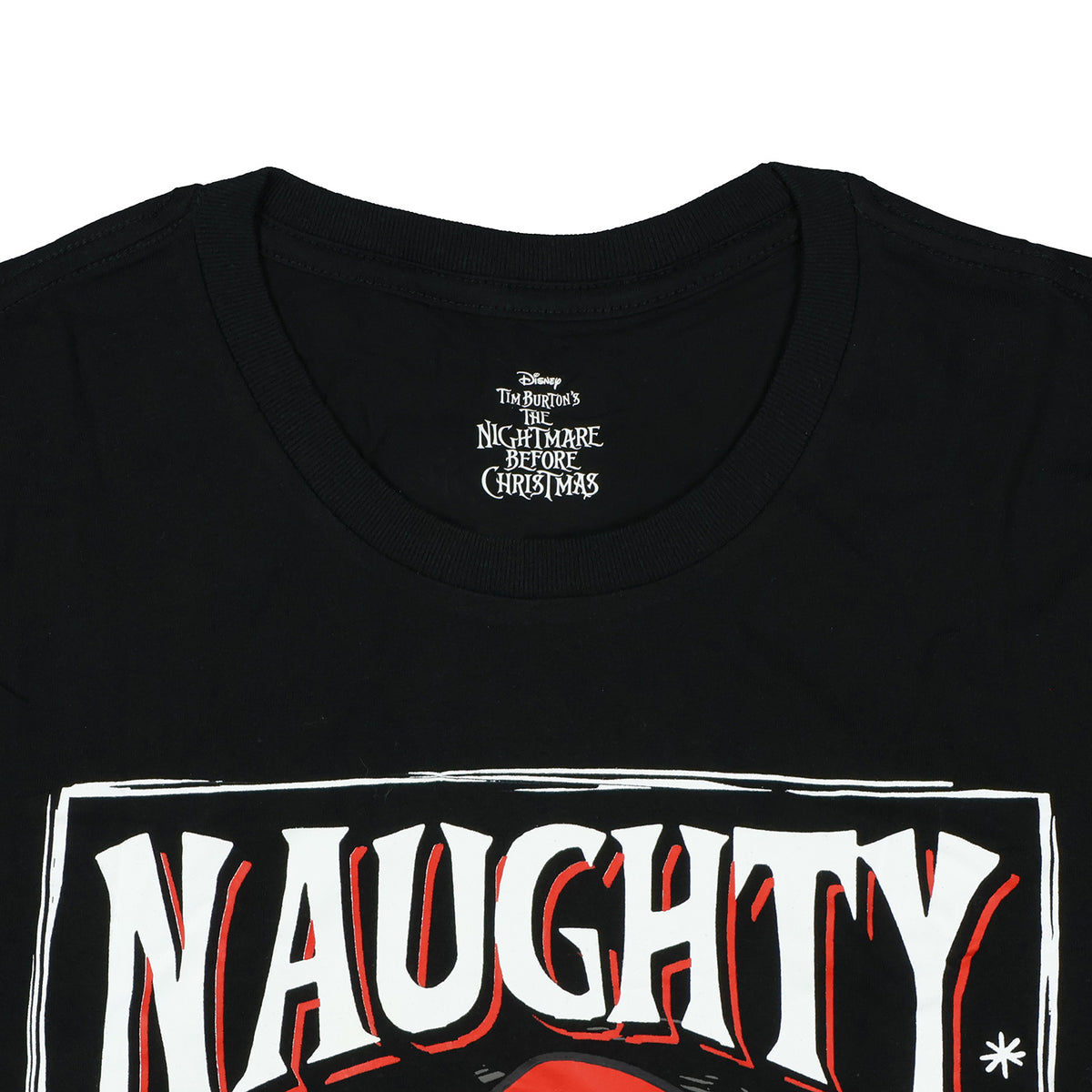 The Nightmare Before Christmas T-Shirt Men's Naughty Is The New Nice Tee