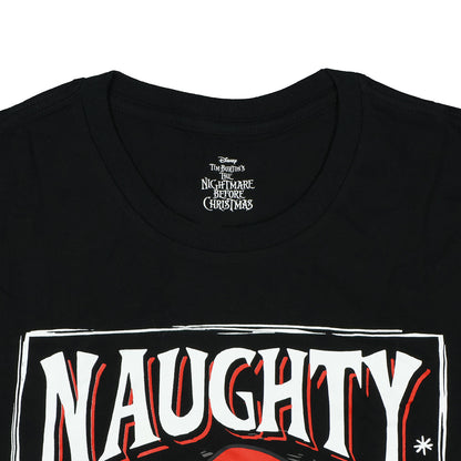 The Nightmare Before Christmas T-Shirt Men's Naughty Is The New Nice Tee