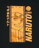 Naruto Uzumaki Shirt Boy's Orange Monochrome Short Sleeve Graphic Top
