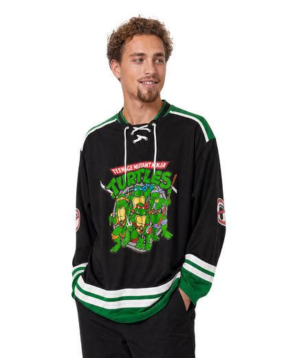 Teenage Mutant Ninja Turtles Hockey Jersey #84 Men's Long-Sleeve Shirt
