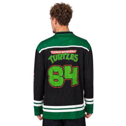 Teenage Mutant Ninja Turtles Hockey Jersey #84 Men's Long-Sleeve Shirt