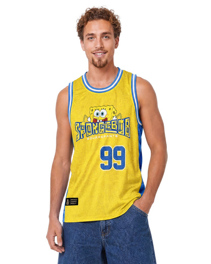 Nickelodeon SpongeBob SquarePants Basketball Jersey #99 Men's Tank Top