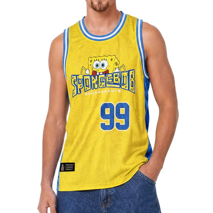 Nickelodeon SpongeBob SquarePants Basketball Jersey #99 Men's Tank Top