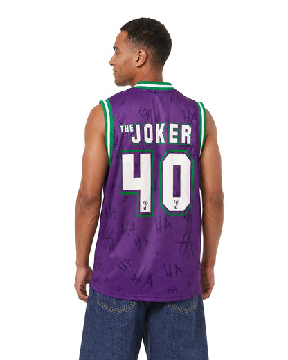 DC Comics Joker Basketball Jersey #40 Men's Sleeveless Tank Top