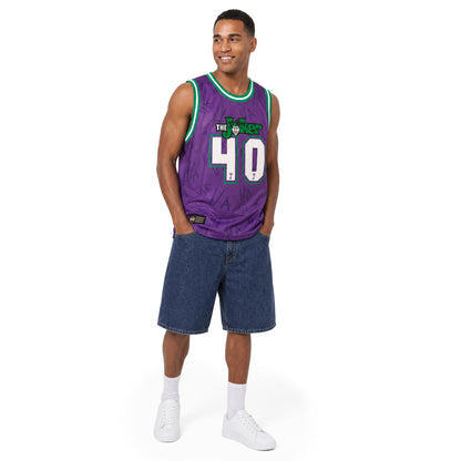 DC Comics Joker Basketball Jersey #40 Men's Sleeveless Tank Top