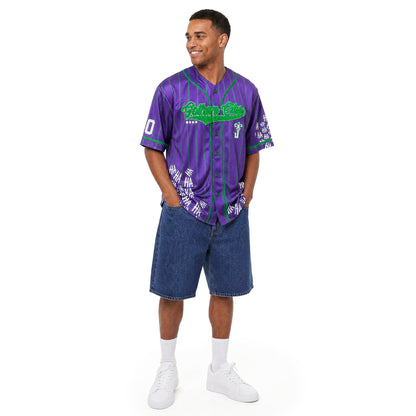 DC Comics Baseball Jersey Joker #40 Gotham City Men's Button Up Shirt