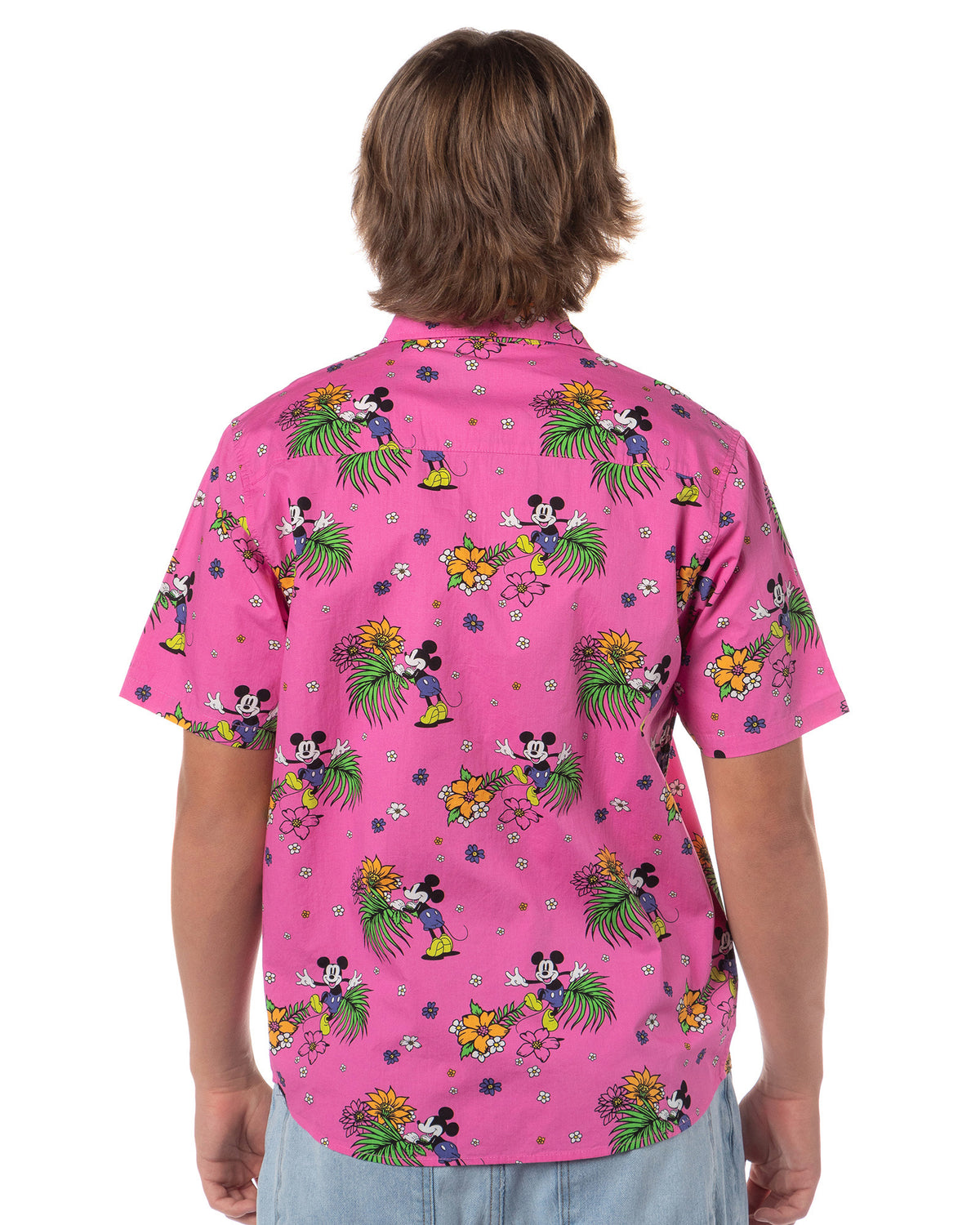 Neff Disney Men's Allover Print Button-Down Shirt